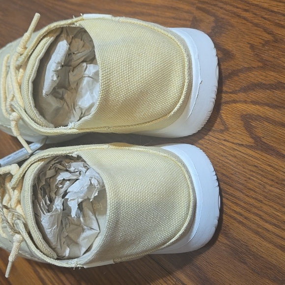 Chaco Summer Melon Size 9 Womens Canvas Sneakers Tan Color - Picture 4 of 12